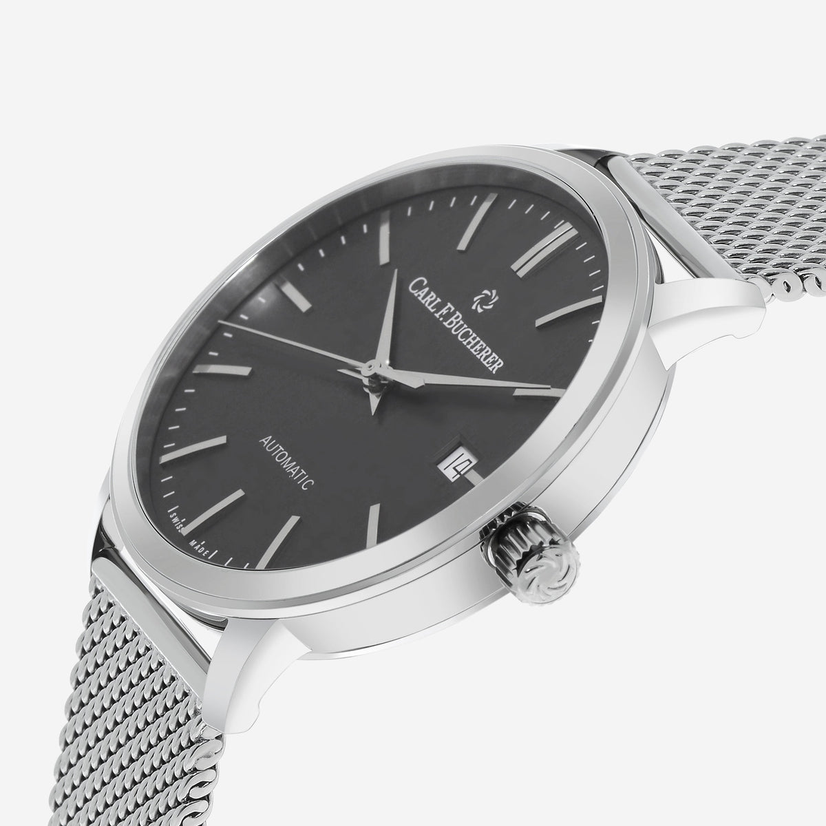 Carl F. Bucherer Adamavi Date Stainless Steel Men's Automatic Watch 00.10314.08.33.21