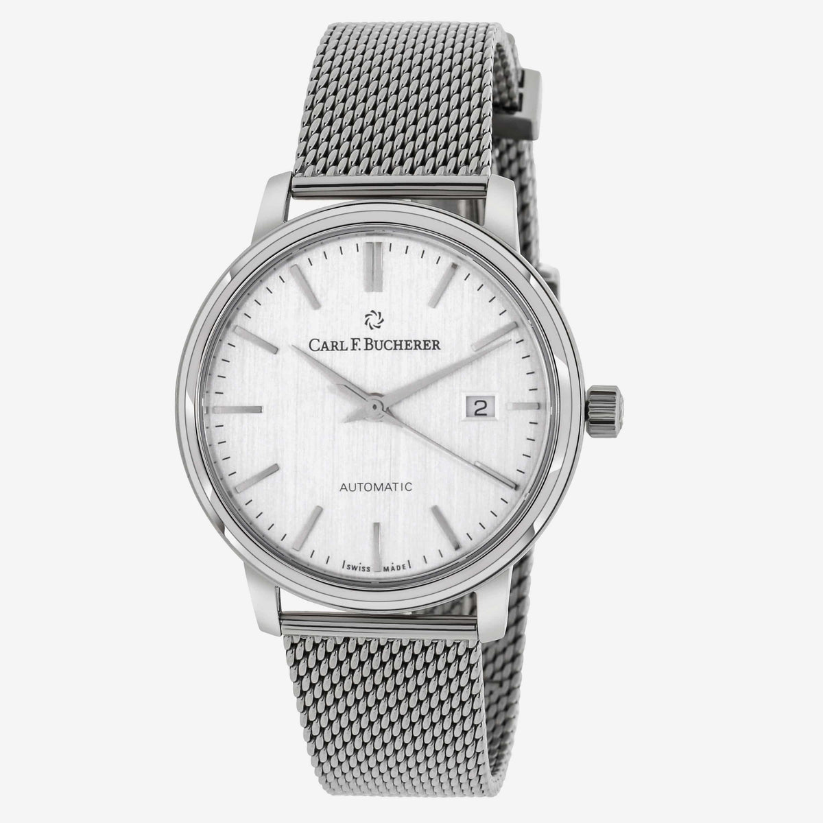 Carl F. Bucherer Adamavi Date Stainless Steel Women's Automatic Watch 00.10320.08.13.22