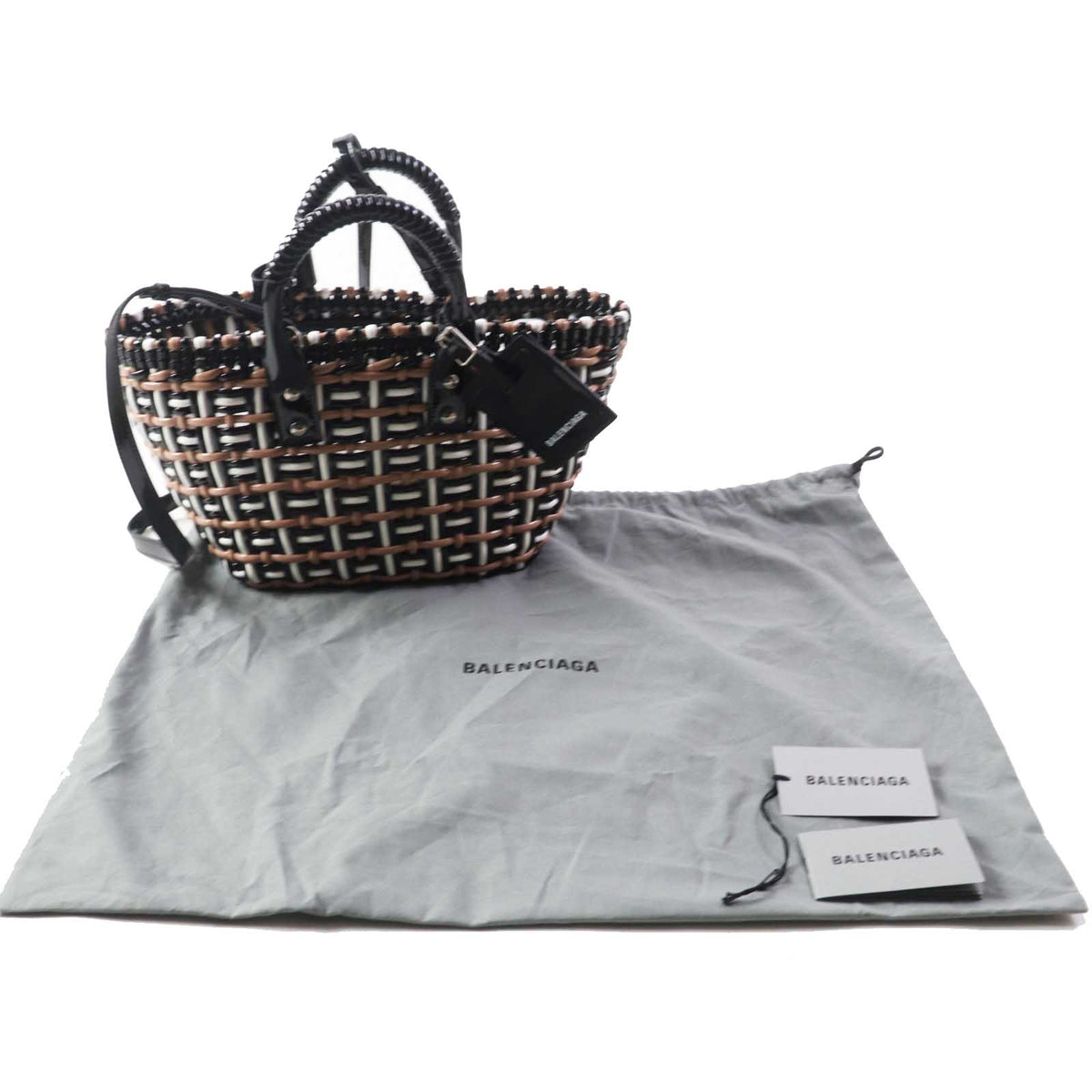 balenciaga Bistro XS 2WAY Basket Bag Handbag