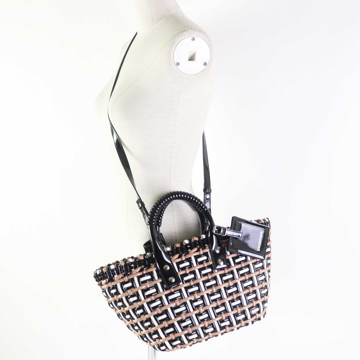 balenciaga Bistro XS 2WAY Basket Bag Handbag