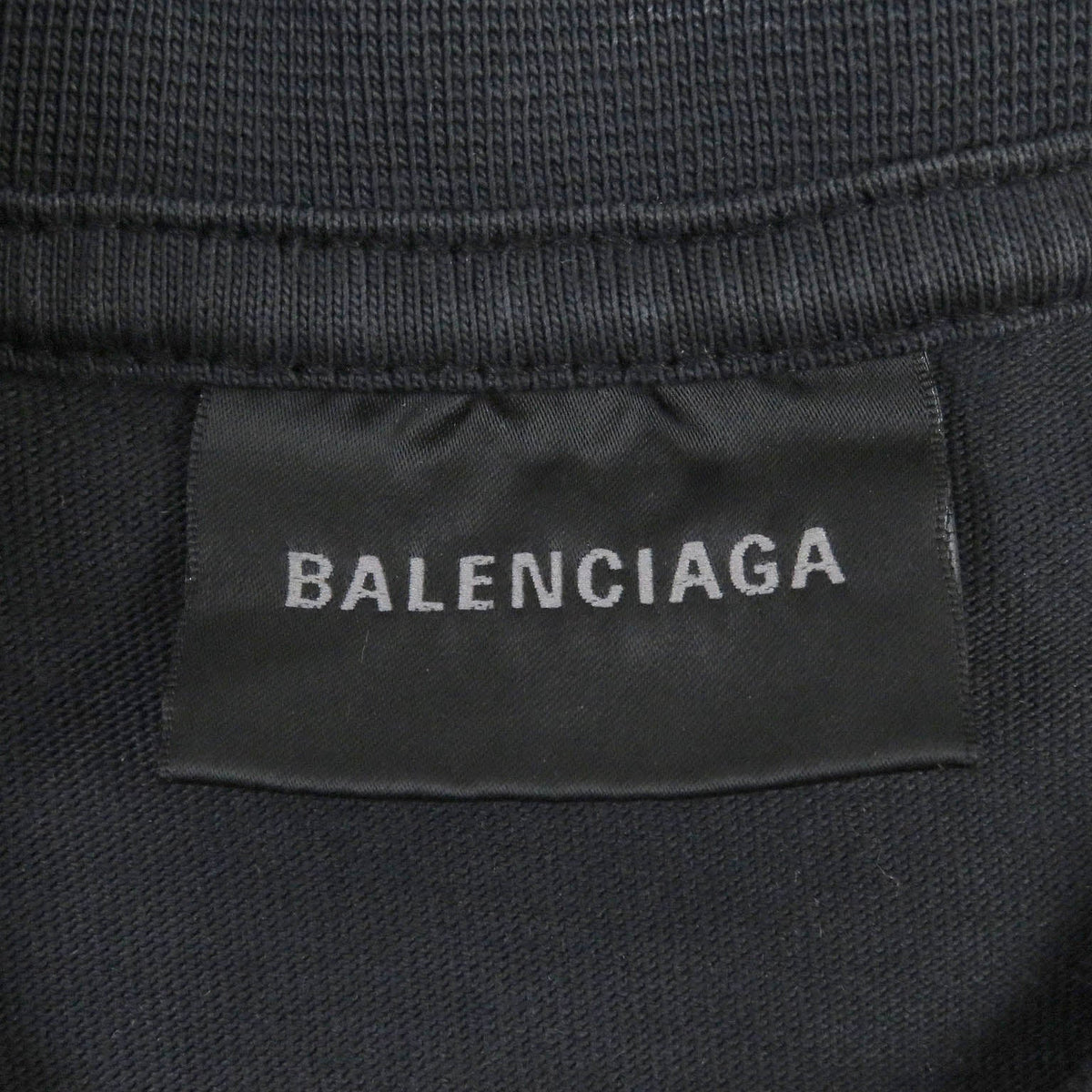 balenciaga Distressed Tape Logo T-shirt XS