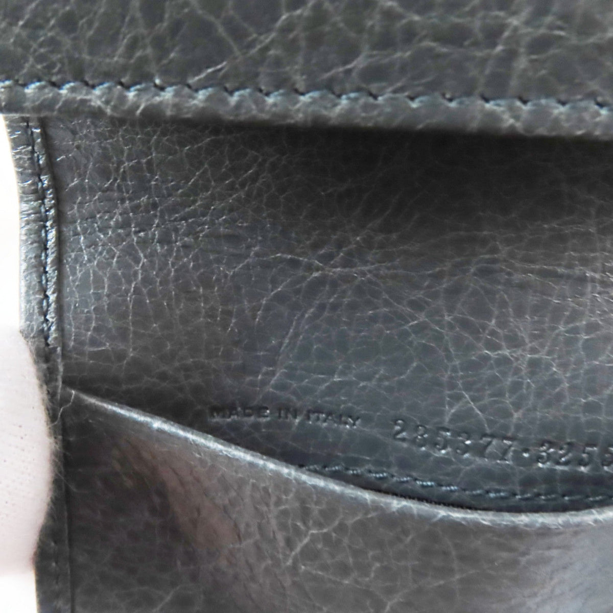 balenciaga Leather Key Holder Gray