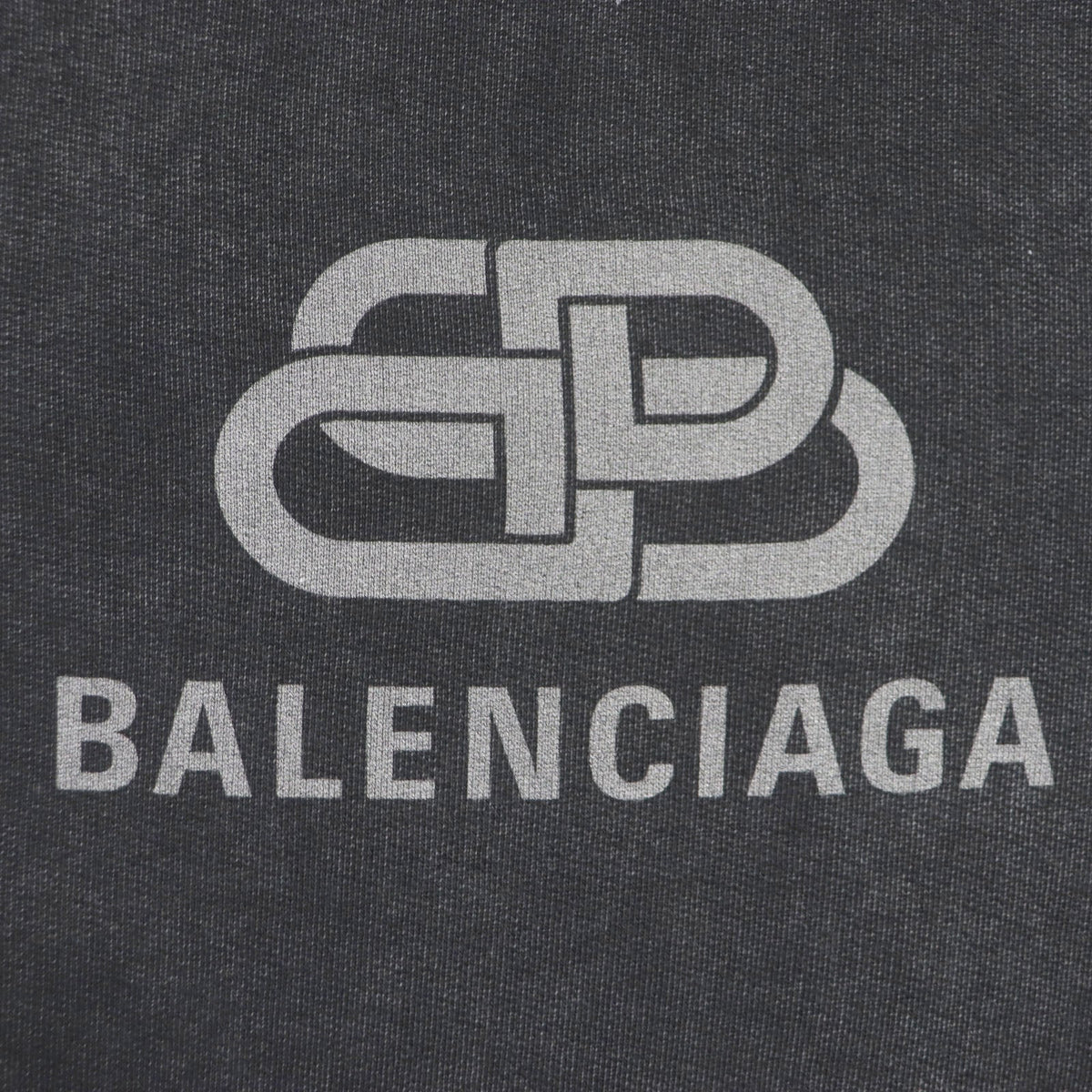 balenciaga Cotton BB Logo Oversized Pullover Hoodie XS