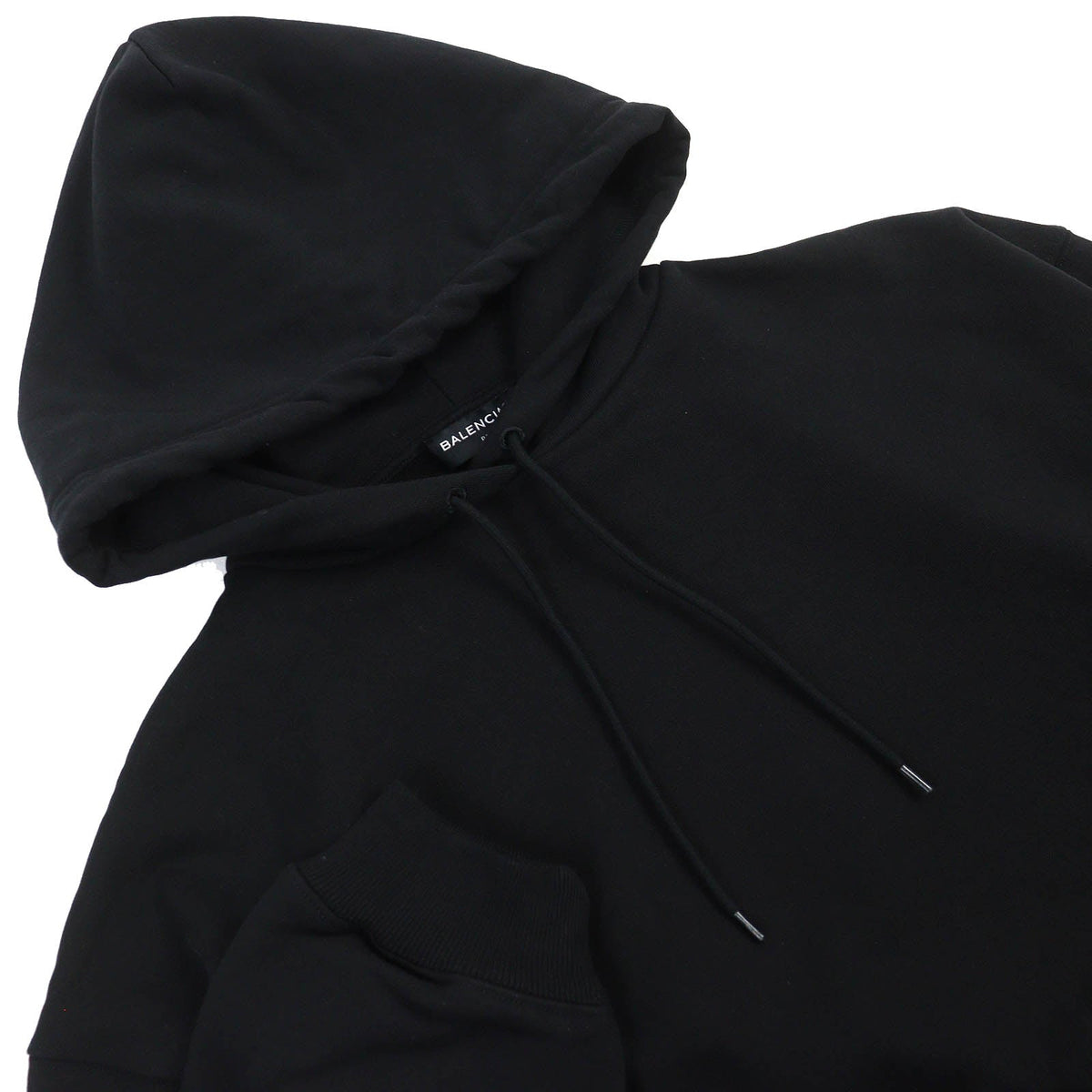 balenciaga Cotton Back Logo Oversized Pullover