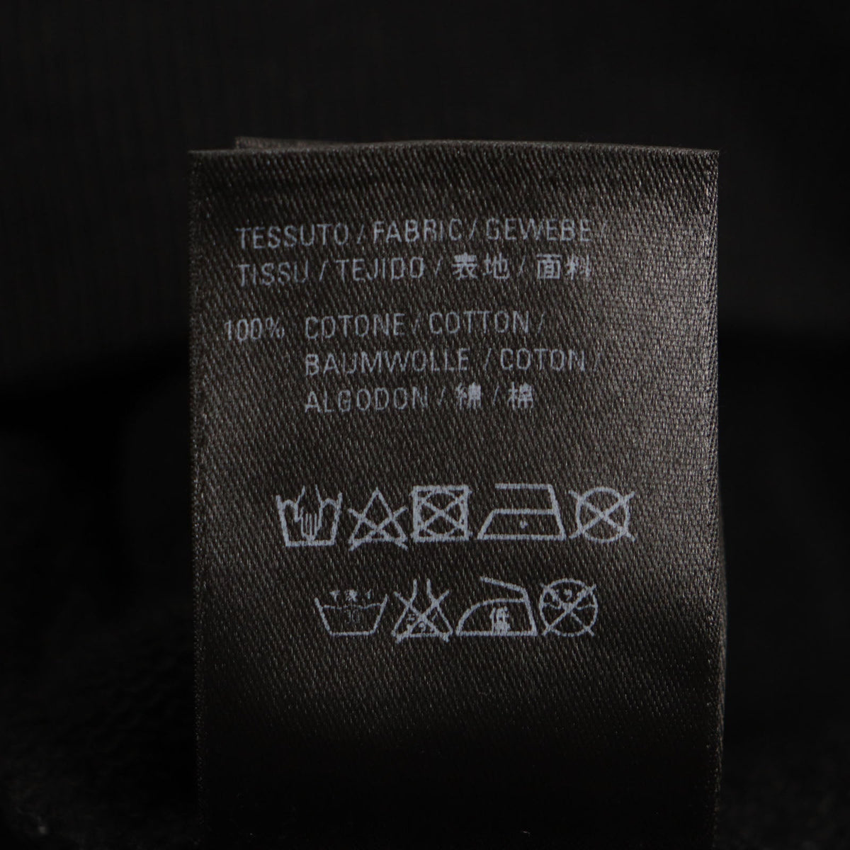 balenciaga Cotton Logo Print Pullover Hoodie