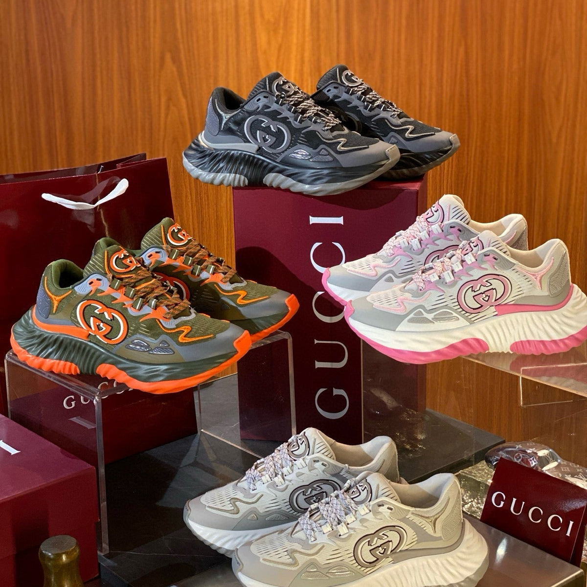 GG RIPPLE SNEAKERS