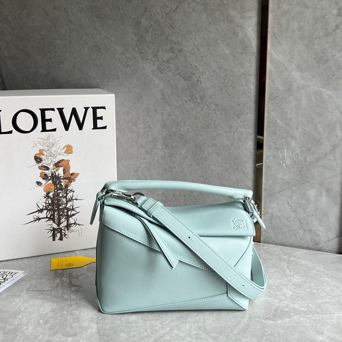 LOEW SMALL PUZZLE EDGE BAG