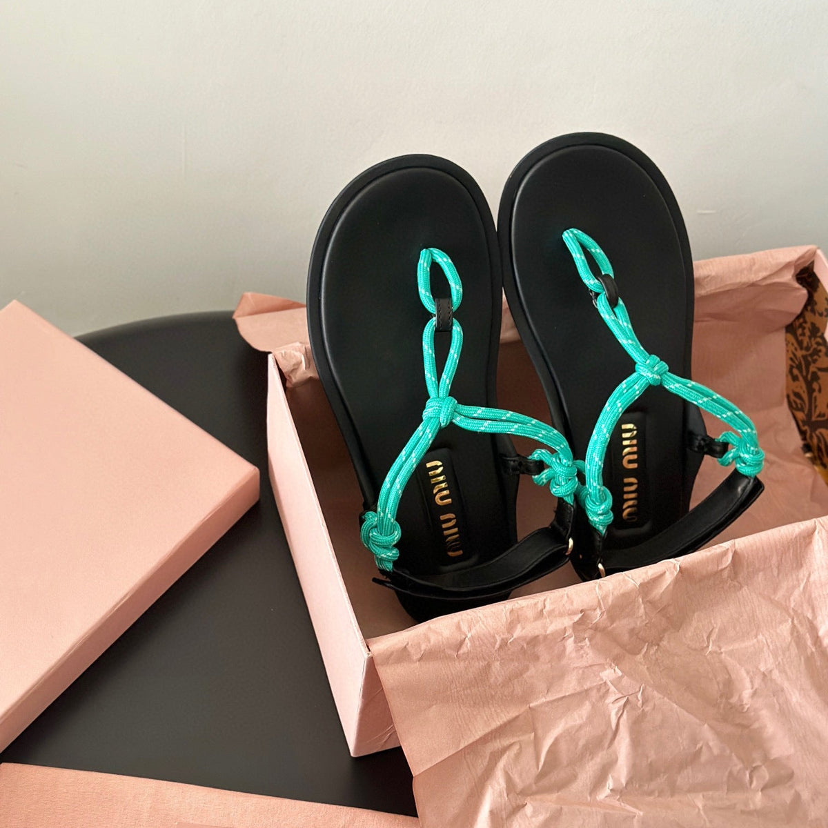 MIU M SANDALS