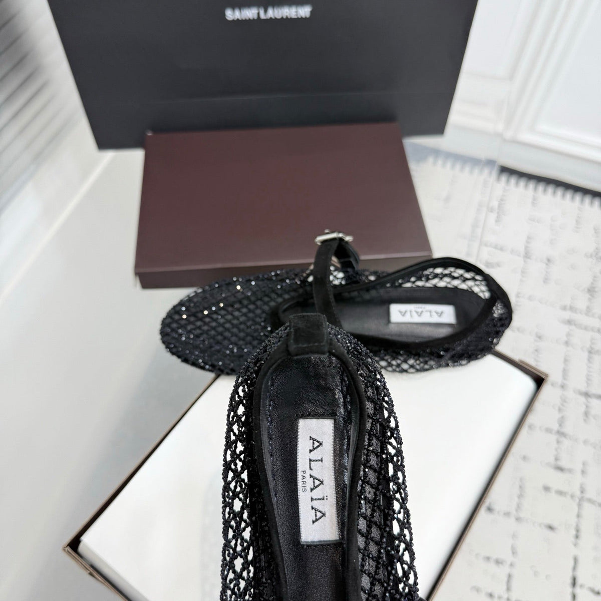 ALAIA BALLET FLATS
