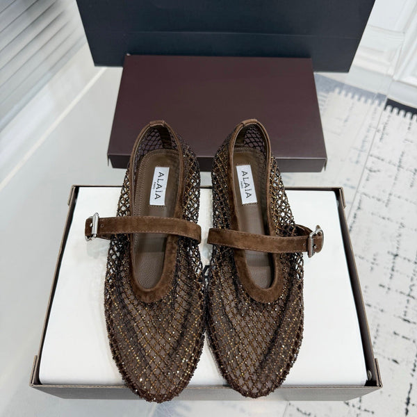 ALAIA BALLET FLATS