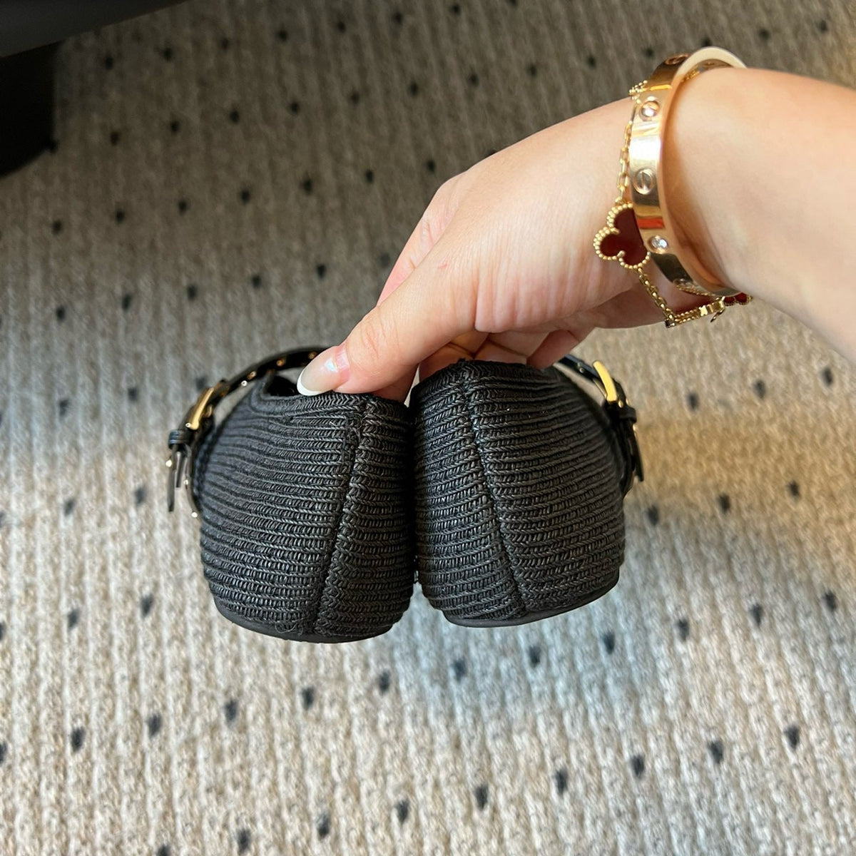 ALAIA BALLET FLATS