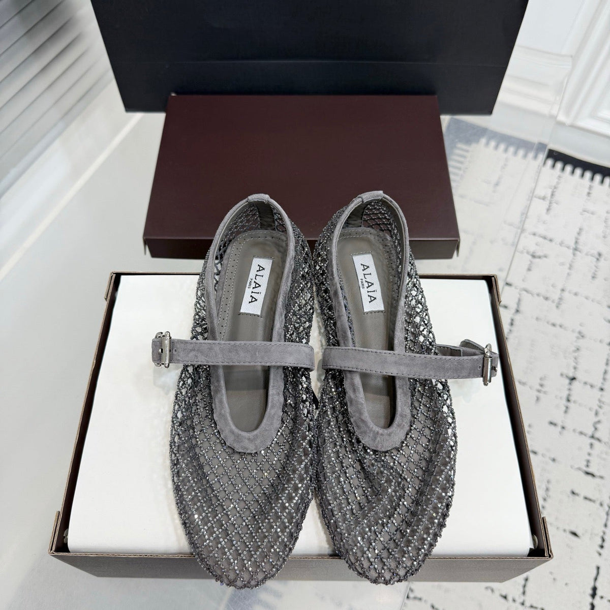 ALAIA BALLET FLATS