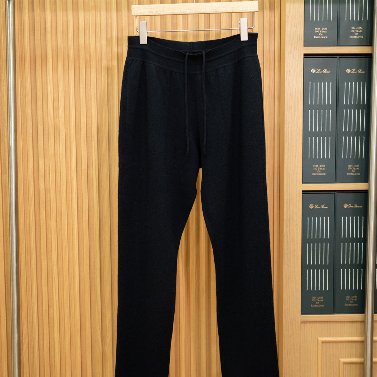 LORO P MERINO WOOL TROUSERS