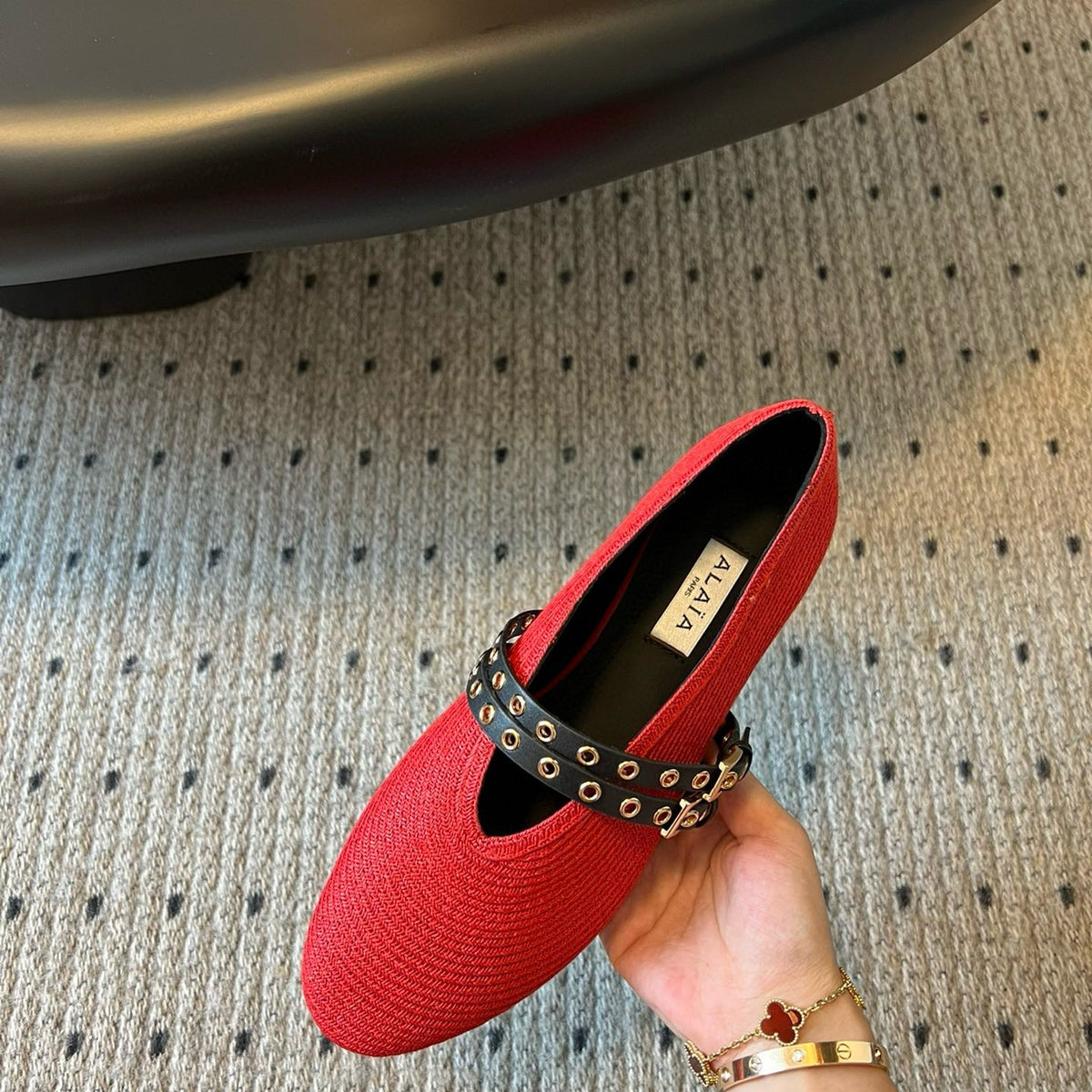 ALAIA BALLET FLATS