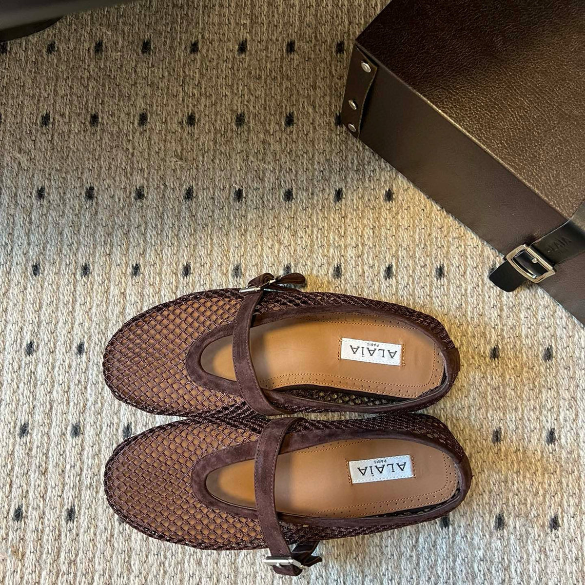 ALAIA BALLET FLATS