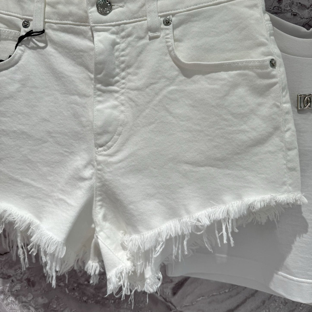 D&G DENIM SHORTS