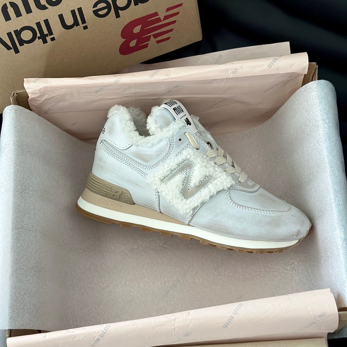 MIU M x NEW BALANCE TRAINERS