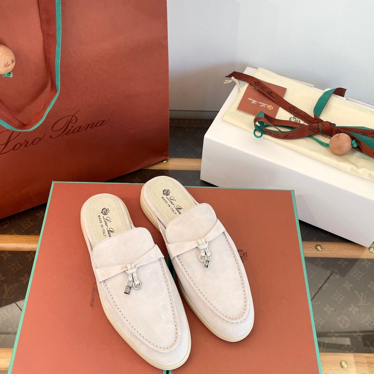 LORO P SUMMER CHARMS LOAFERS