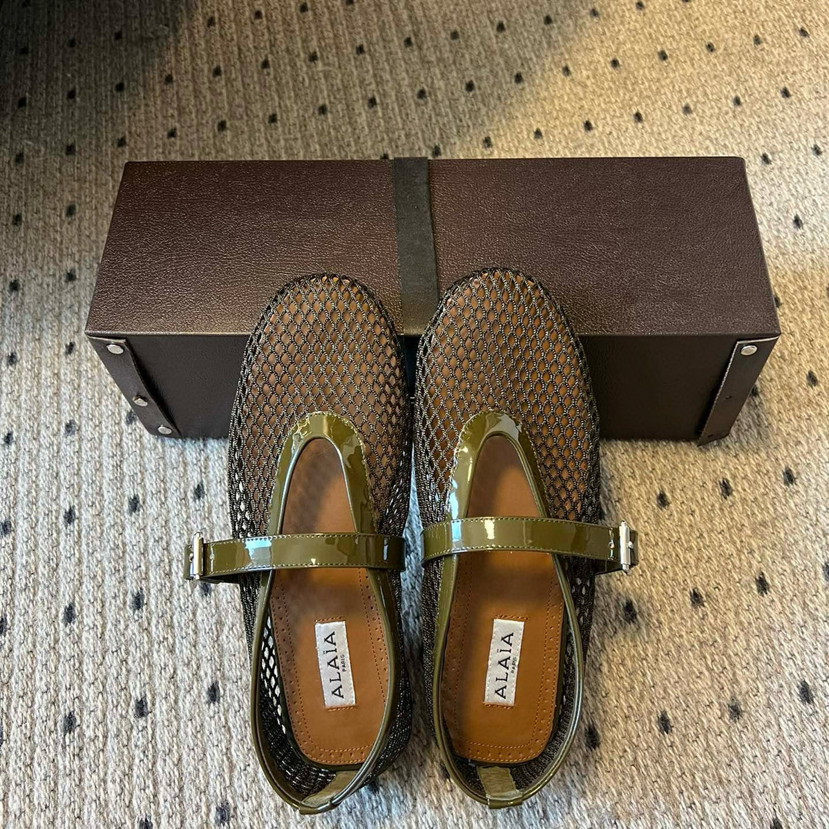 ALAIA BALLET FLATS