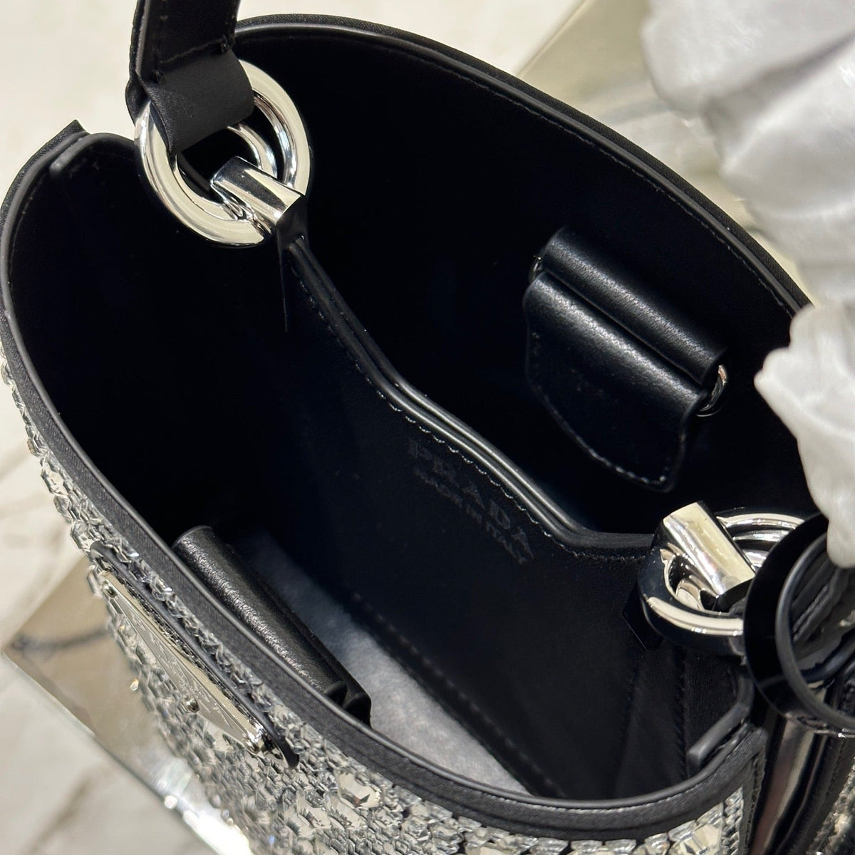 PD PANIER SATIN BAG
