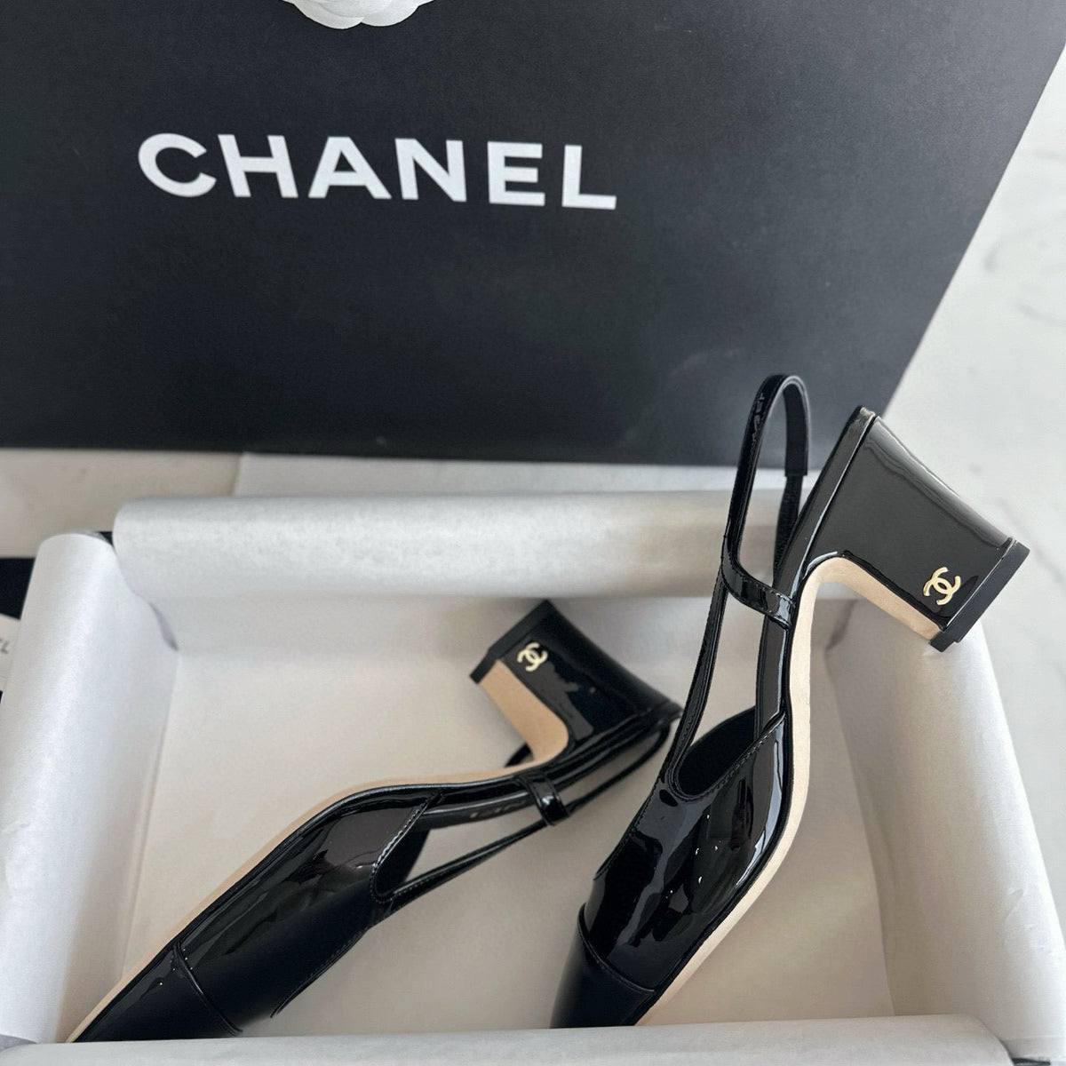 CC SLINGBACK HEELS