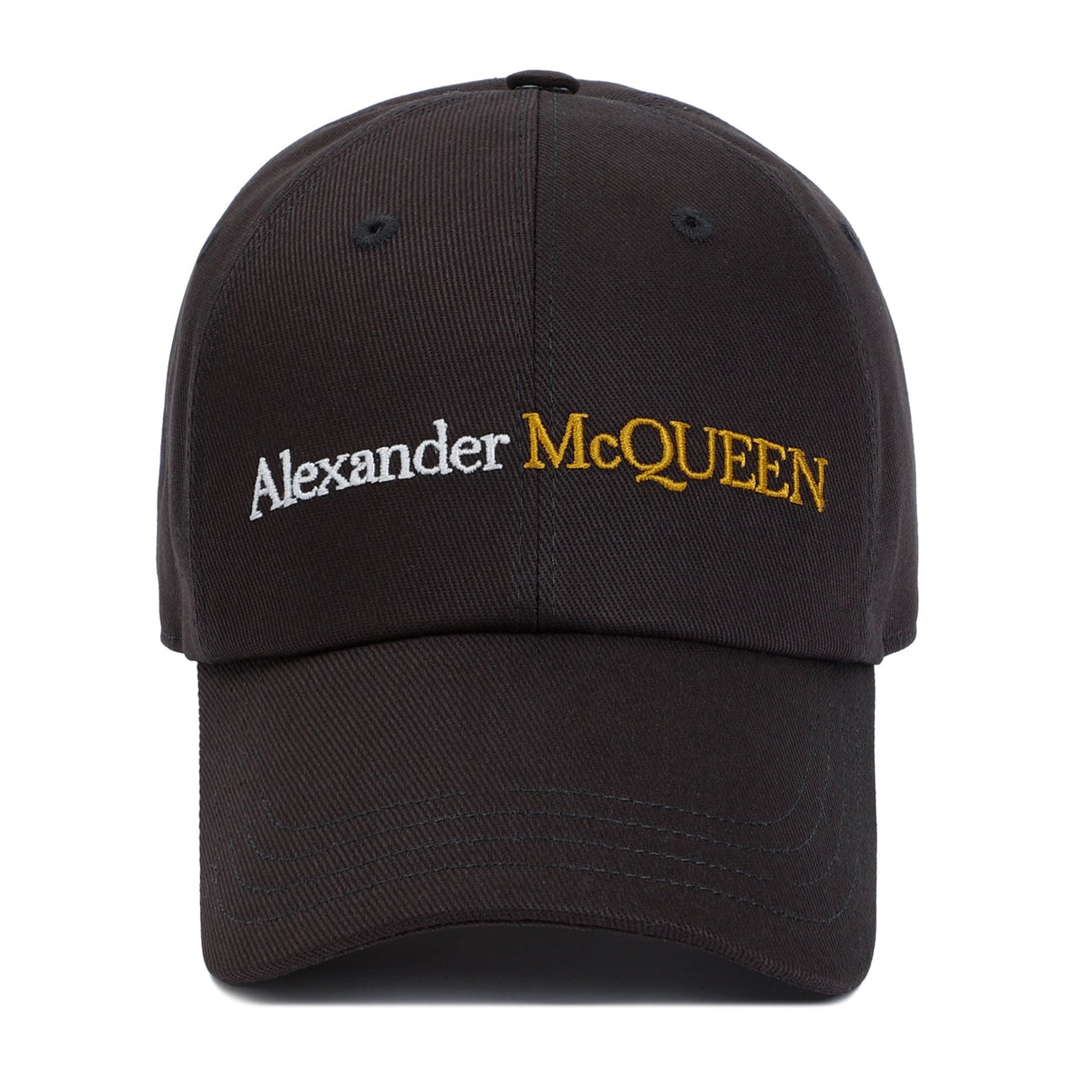 Alexander Mcqueen Classic Logo Bicolor Hat Men