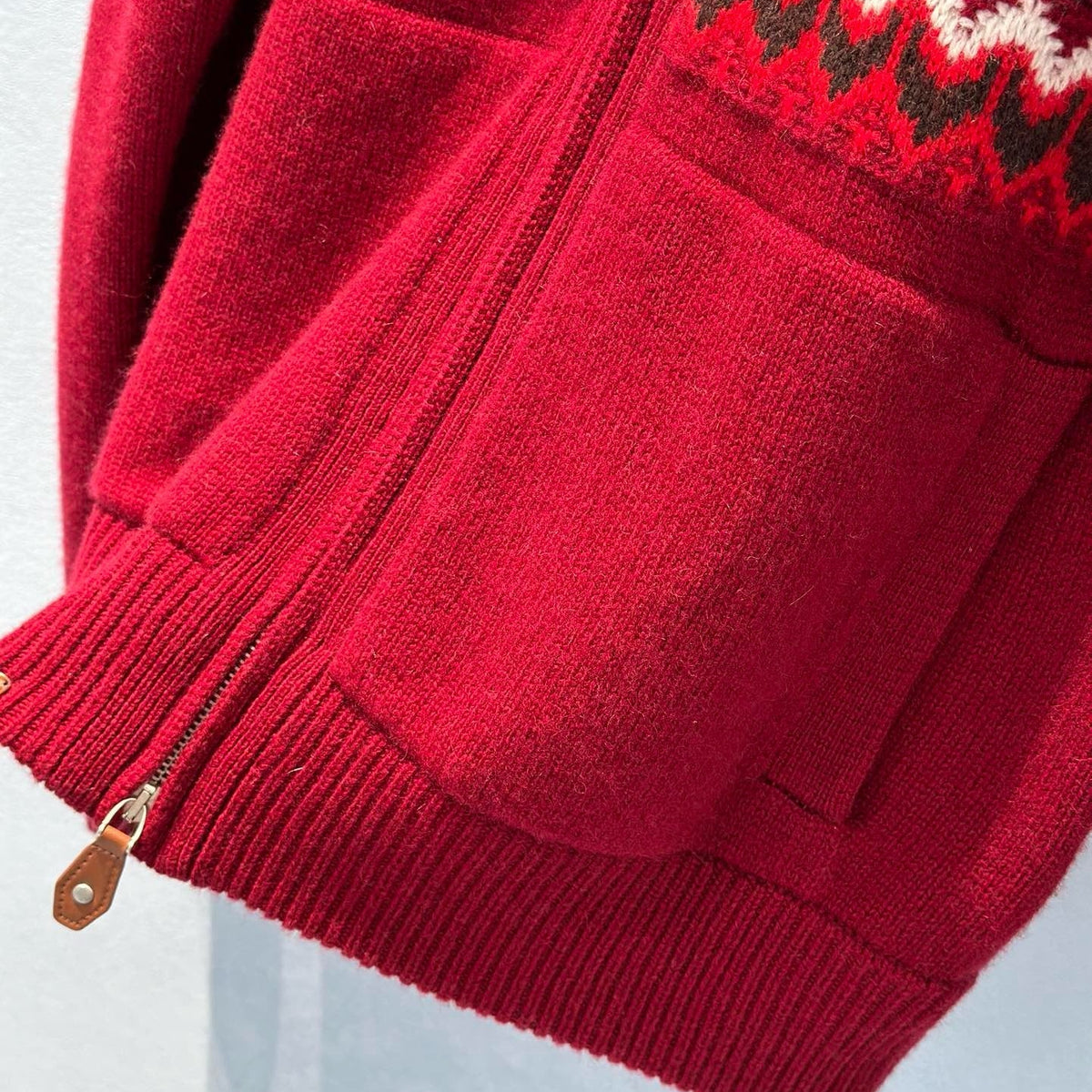 LORO P ZIP SWEATER