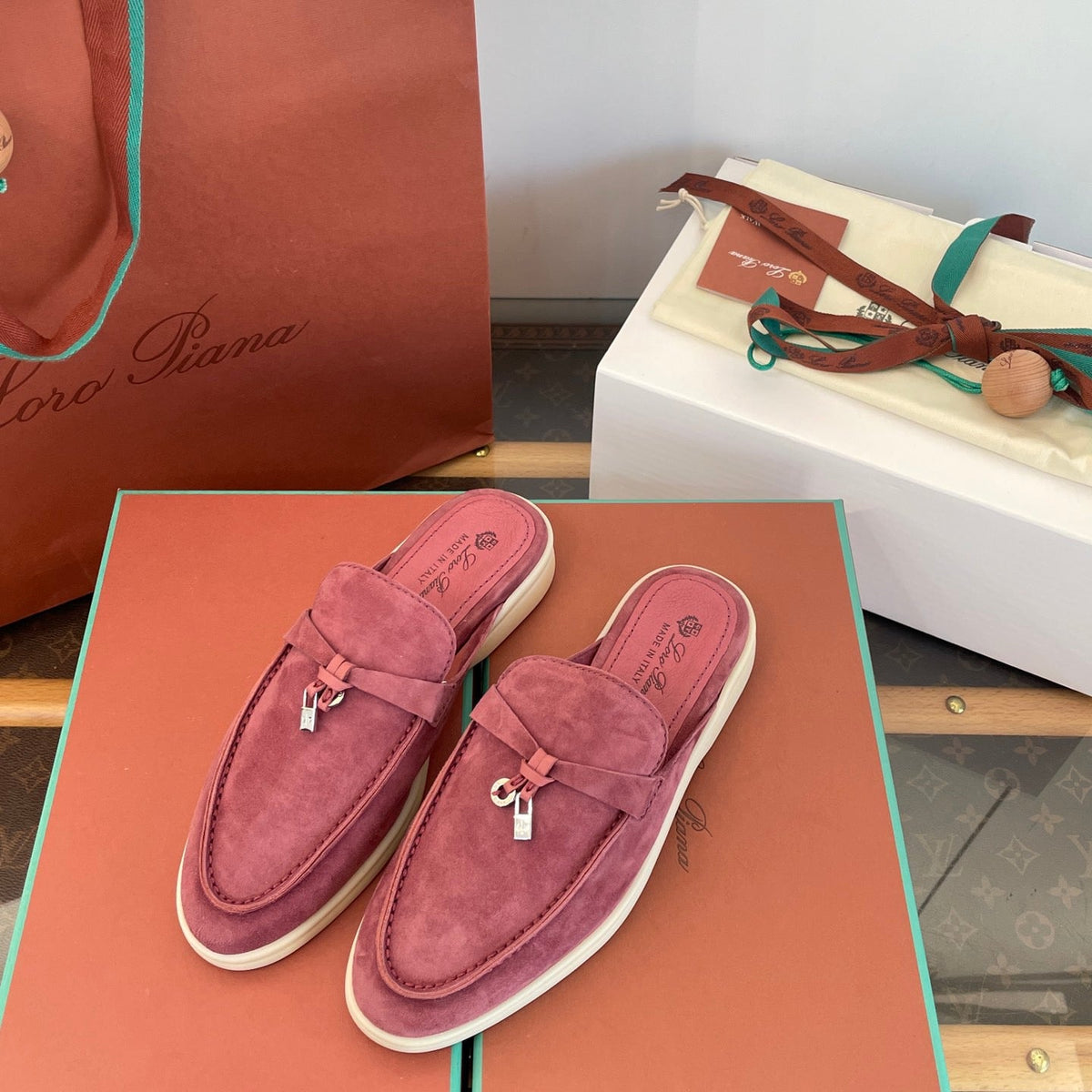 LORO P SUMMER CHARMS LOAFERS