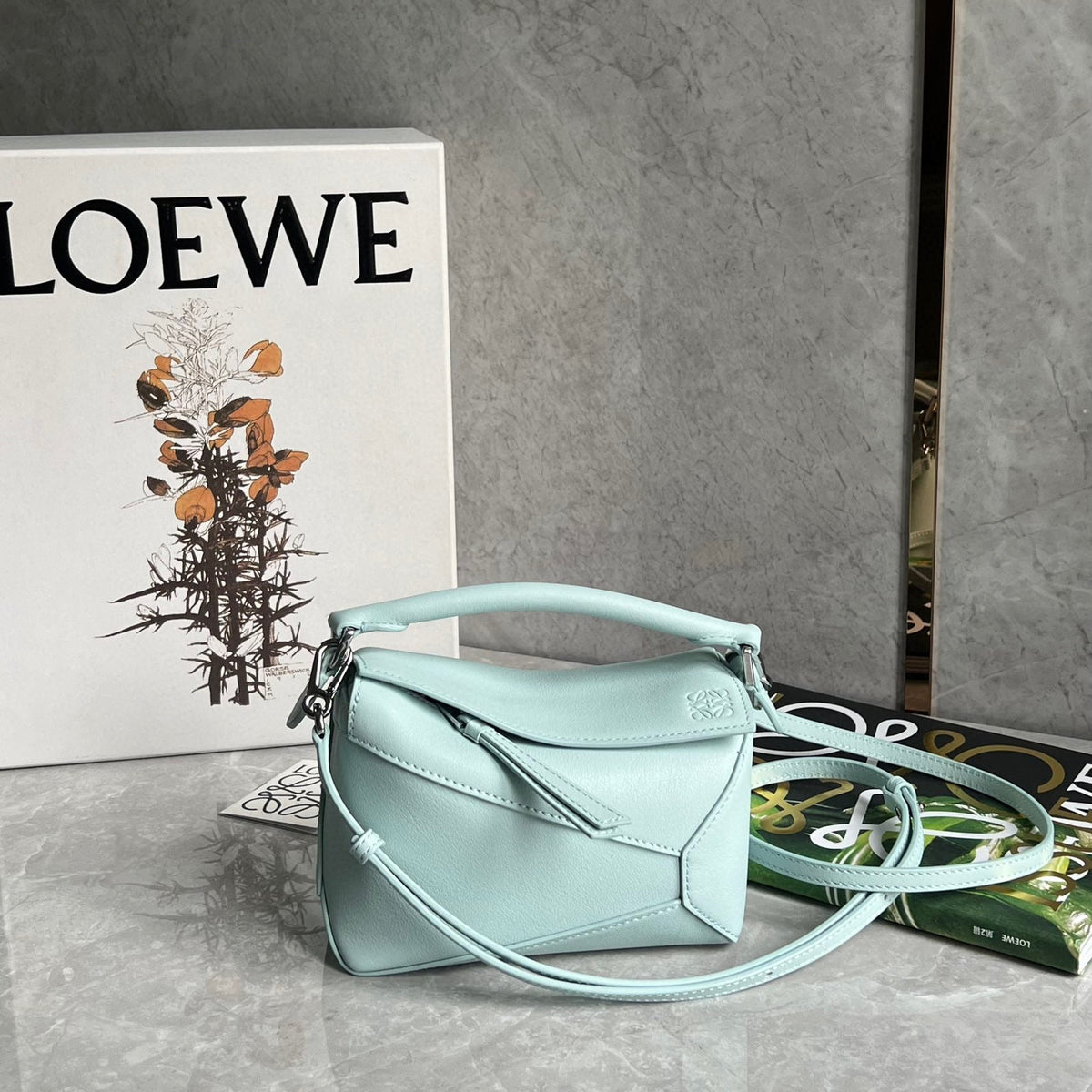 LOEW MINI PUZZLE EDGE BAG