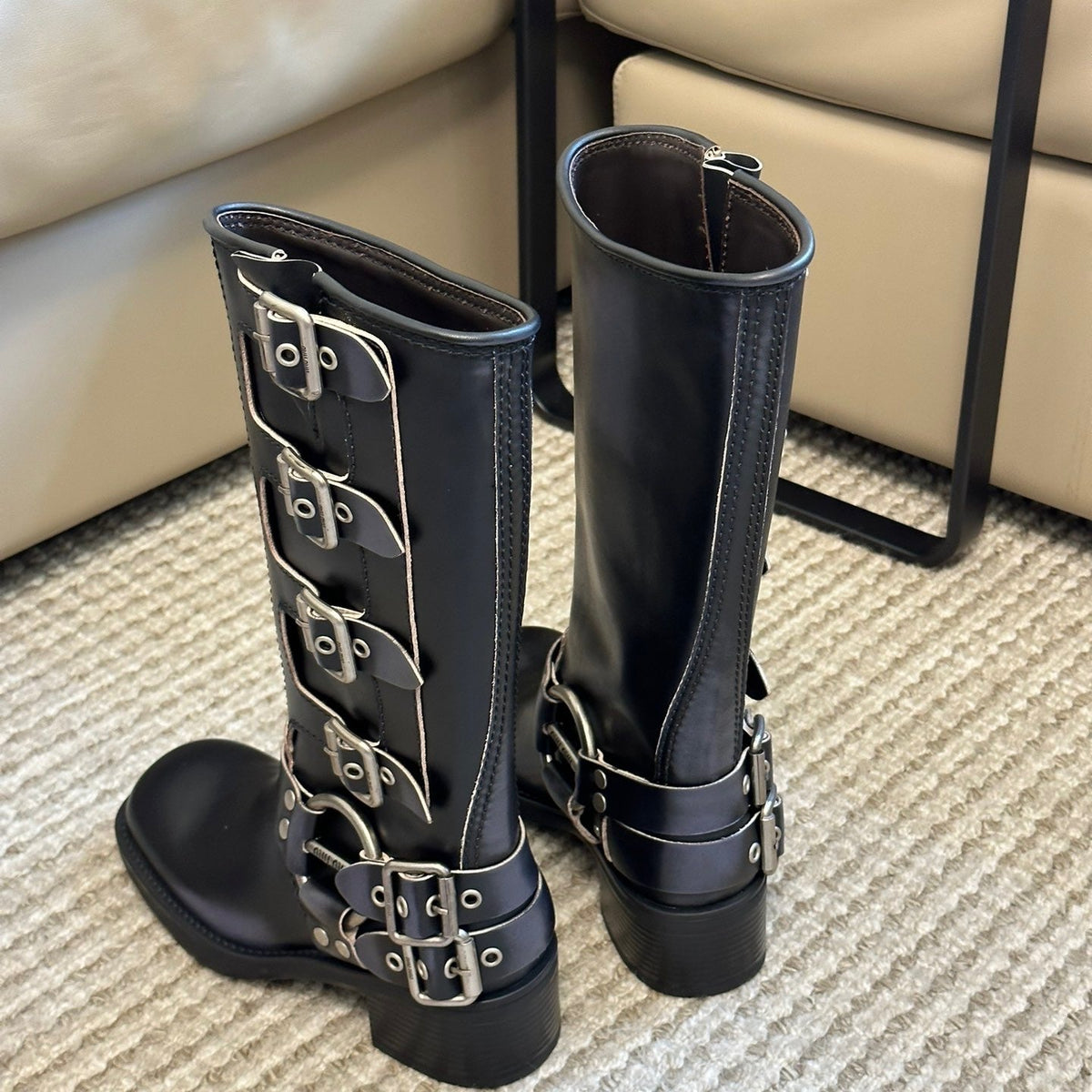 MIU M BOOTS