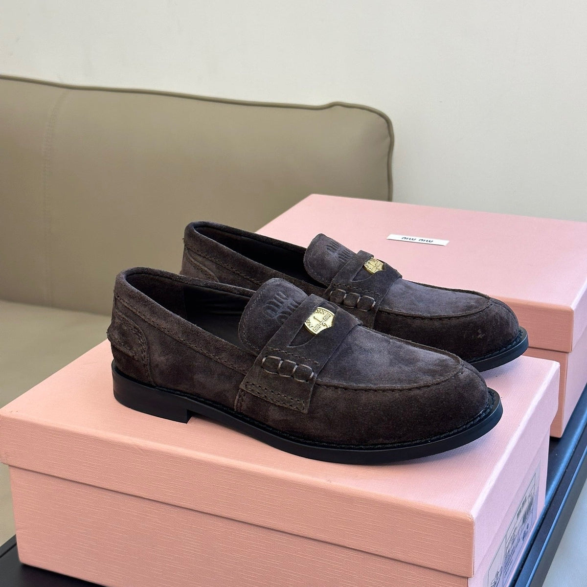 MIU M LOAFERS