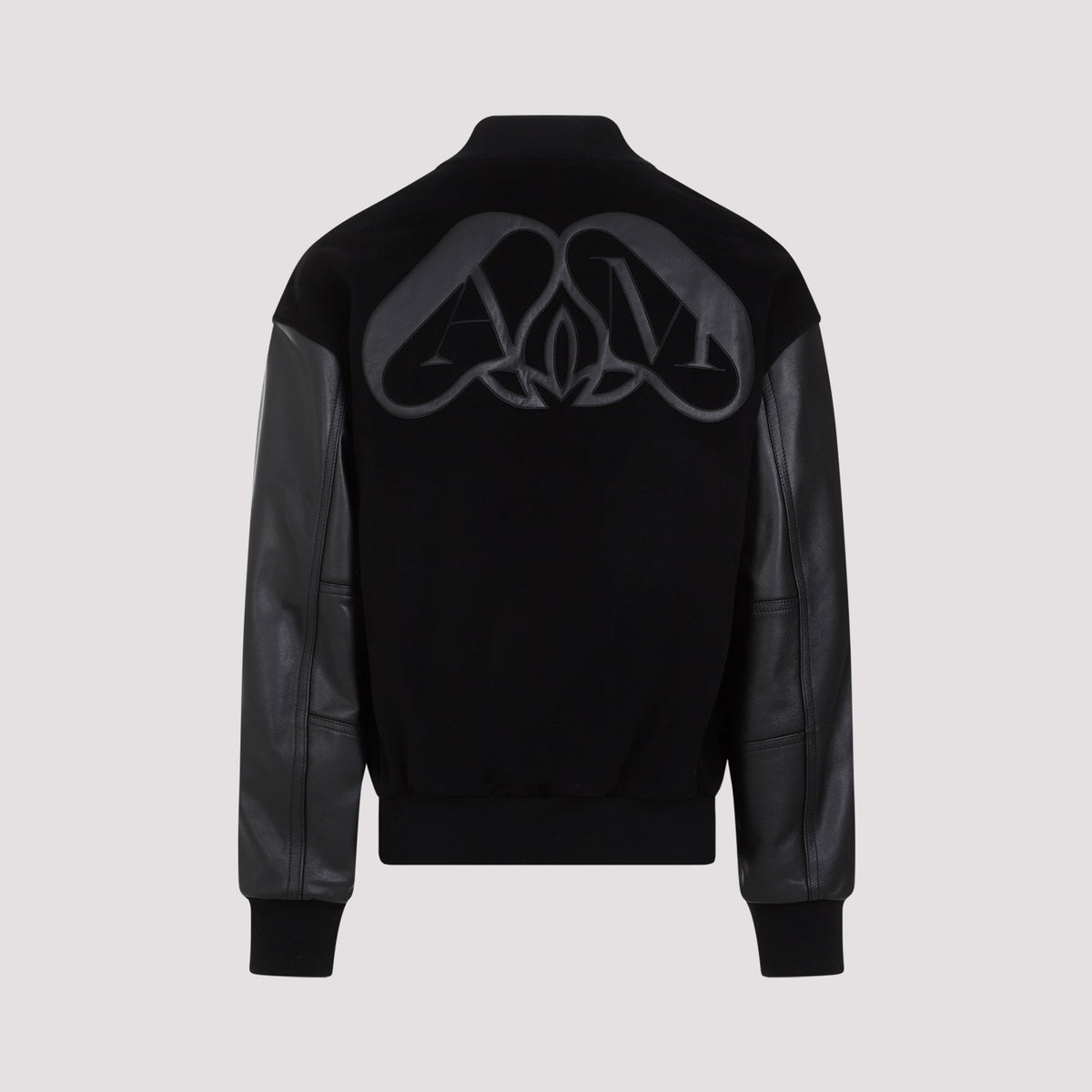 Alexander Mcqueen Calf Leather Jacket Men