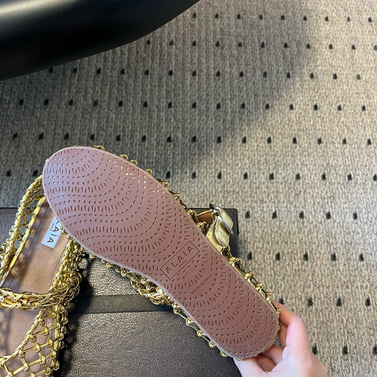 ALAIA BALLET FLATS