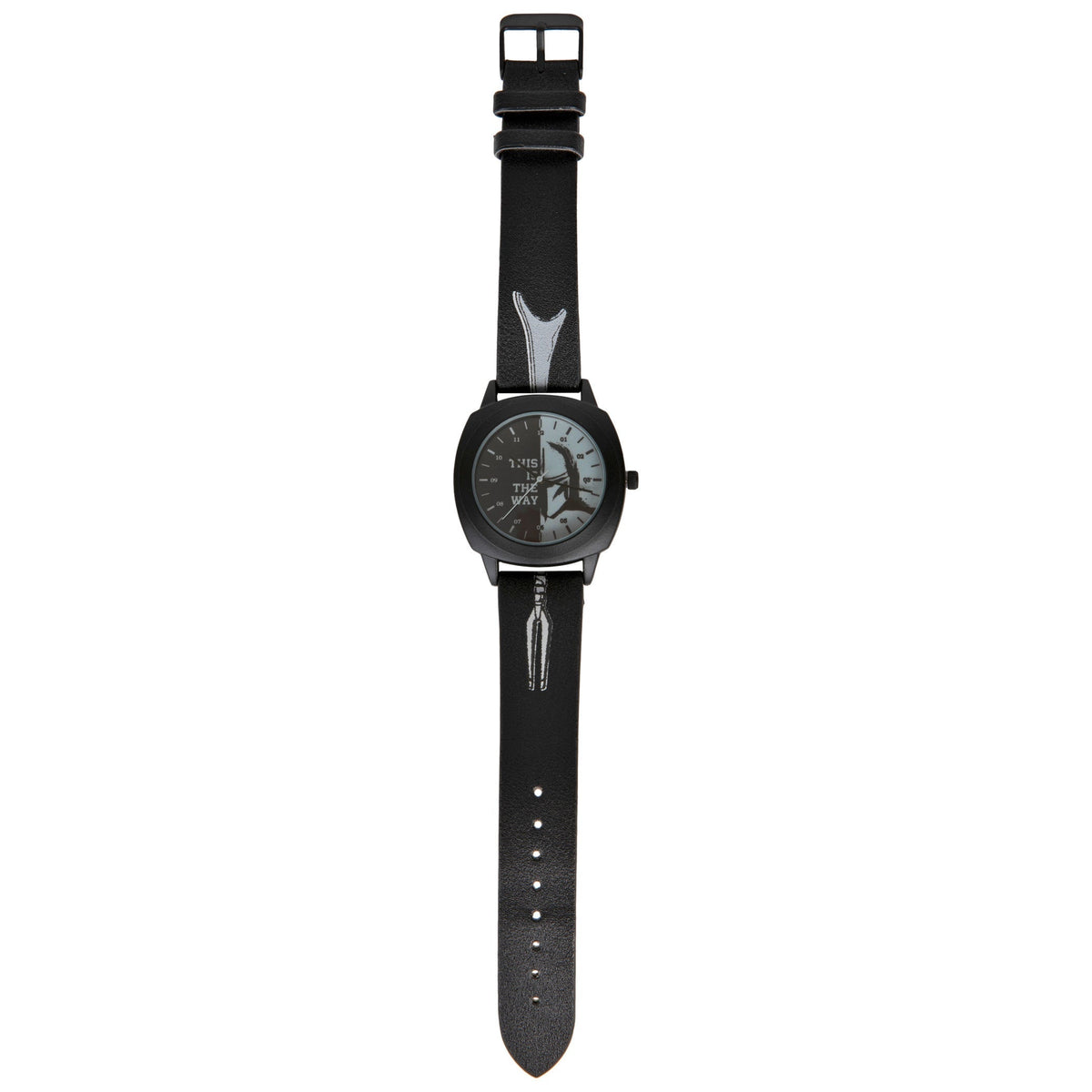 Star Wars The Mandalorian Helmet Symbol Watch with Adjustable Strap