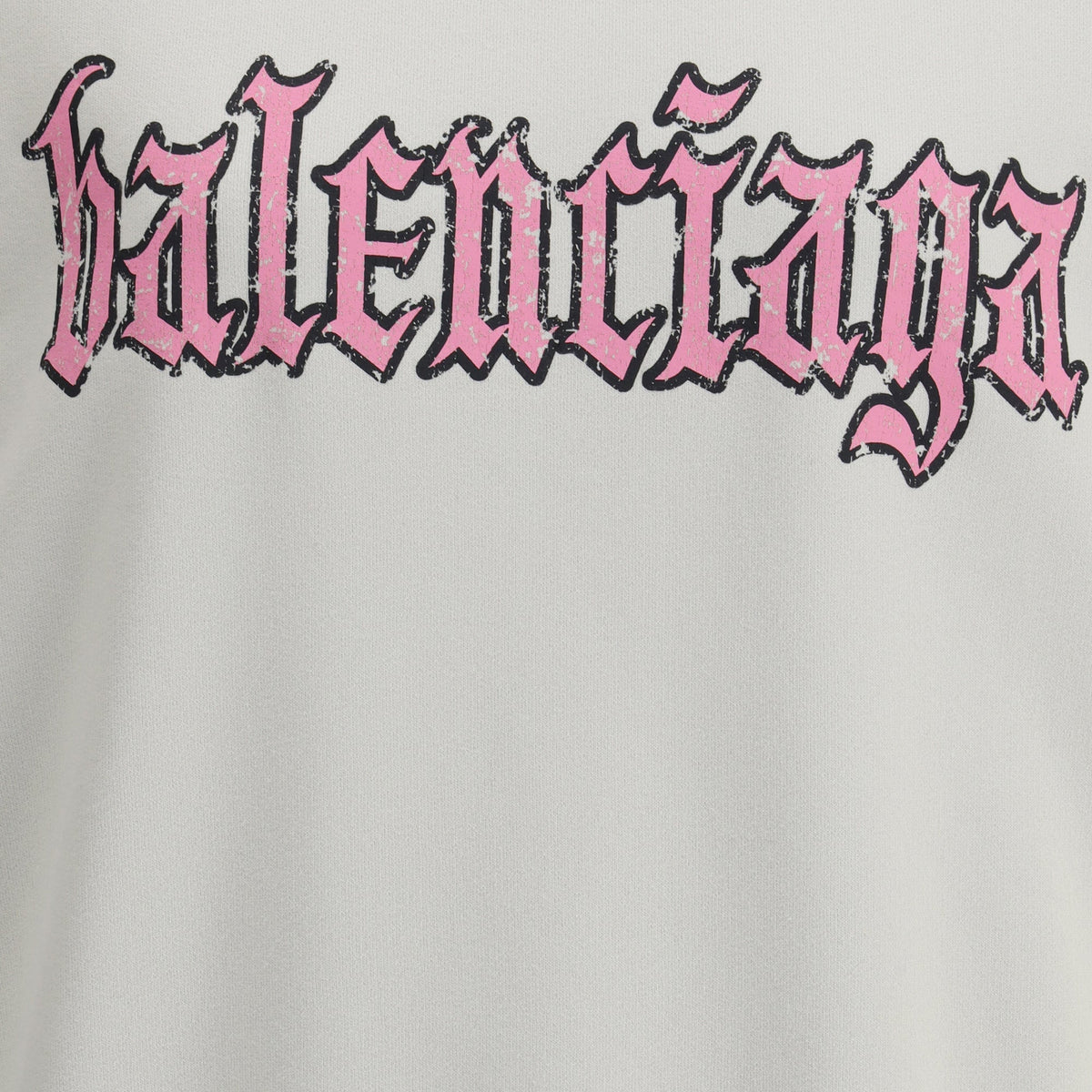 Balenciaga Women Sweatshirt Dress With Logo