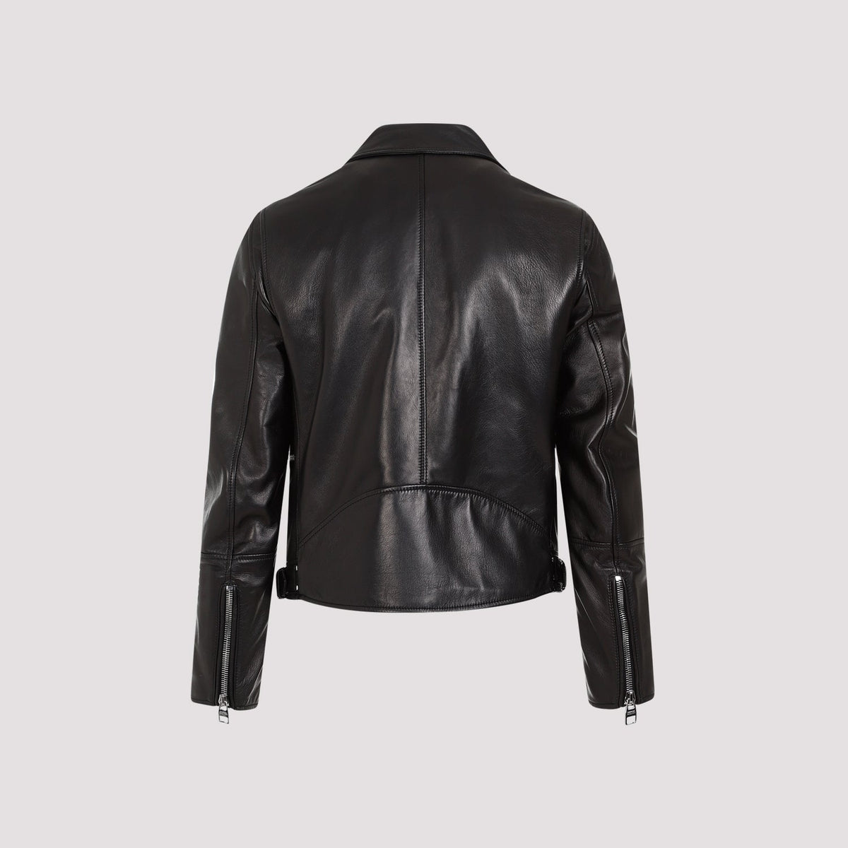 Alexander Mcqueen Leather Biker Jacket Men
