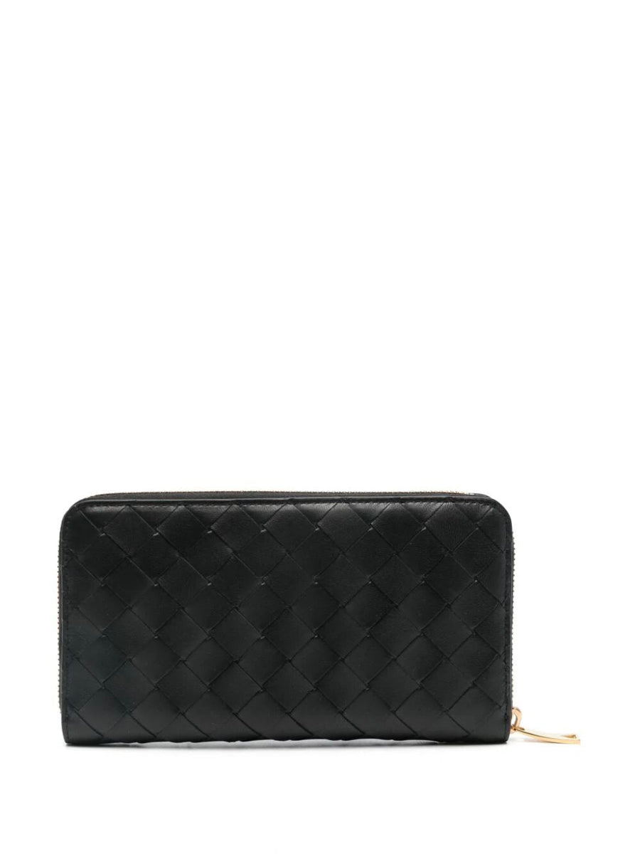 Bottega Veneta Women Portafoglio Intrecciato Grande Con Zip