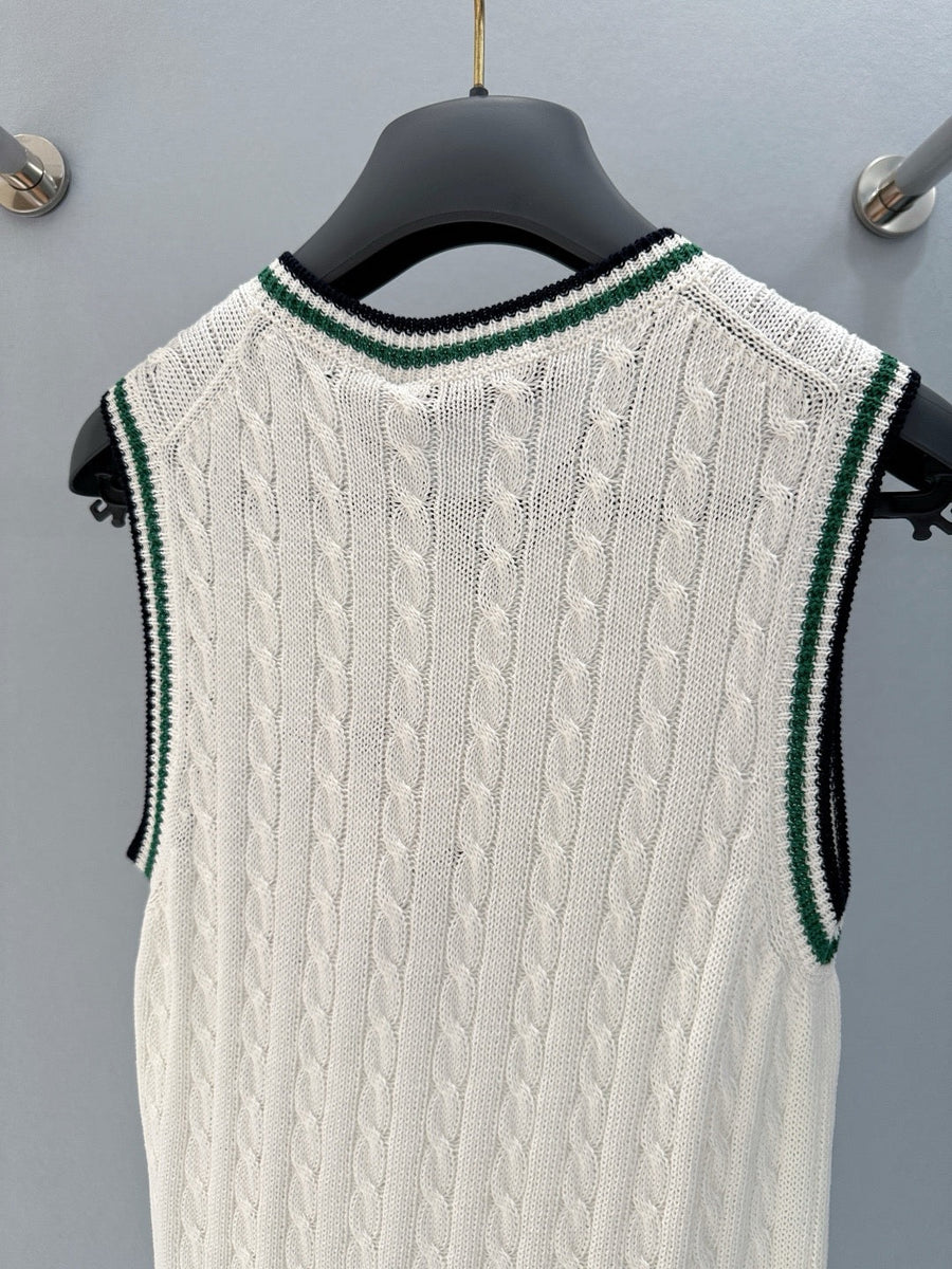 CD KNITTED VEST