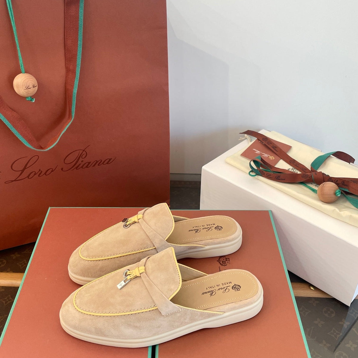 LORO P SUMMER CHARMS LOAFERS