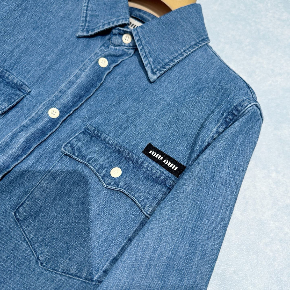 MIU M DENIM SHIRT