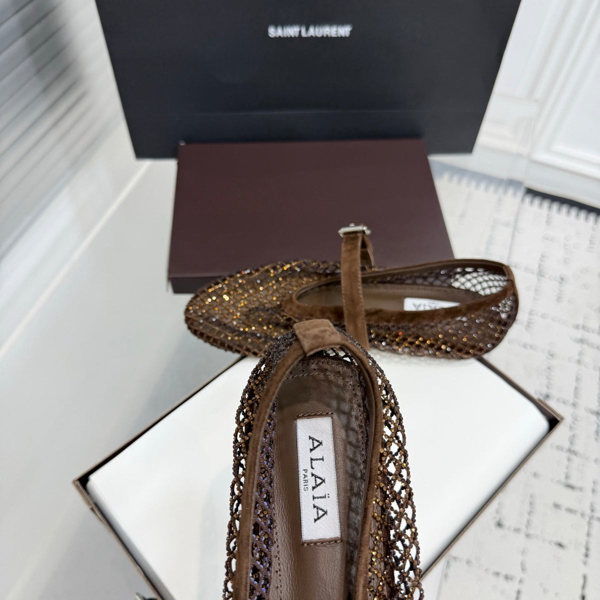 ALAIA BALLET FLATS