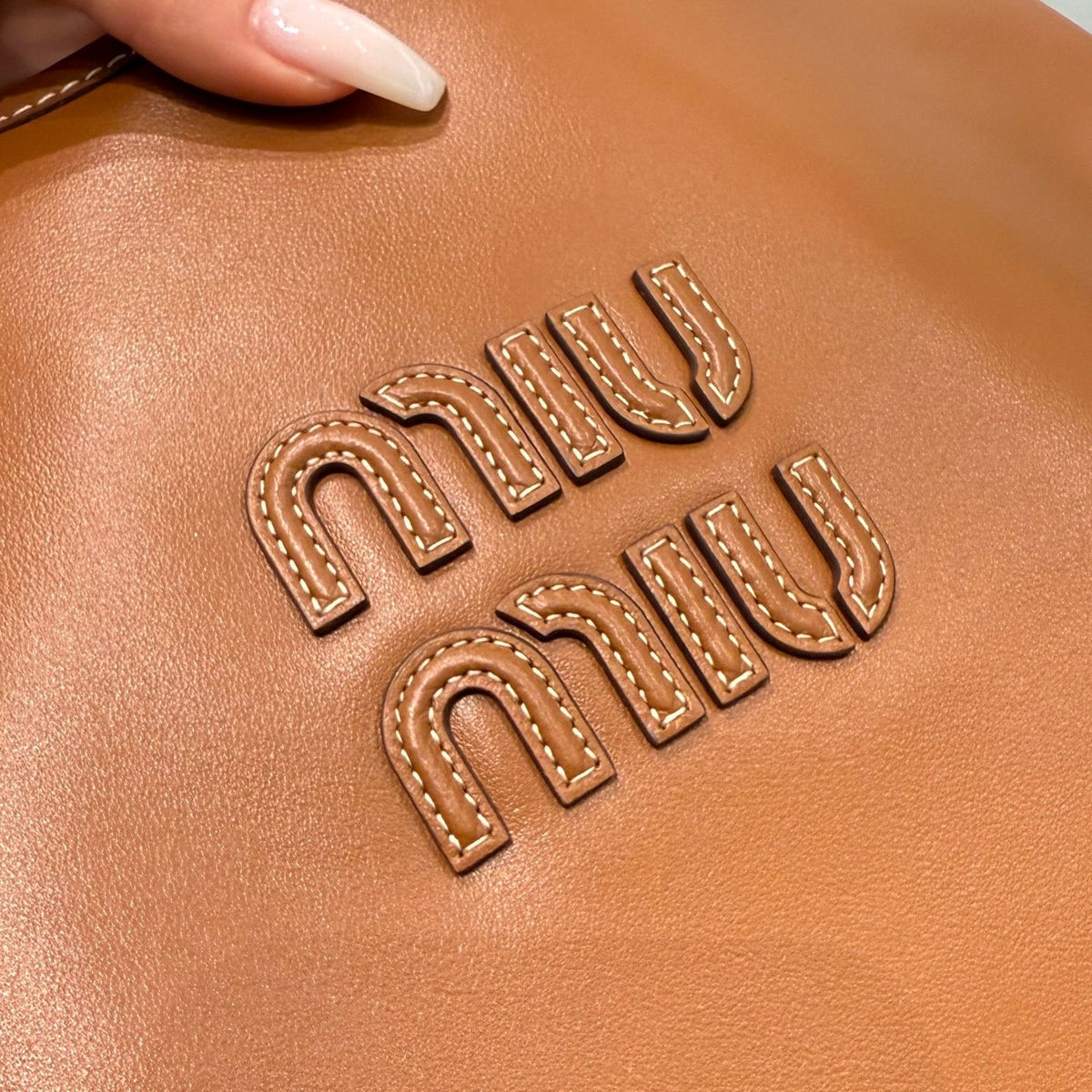MIU M IVY LEATHER BAG