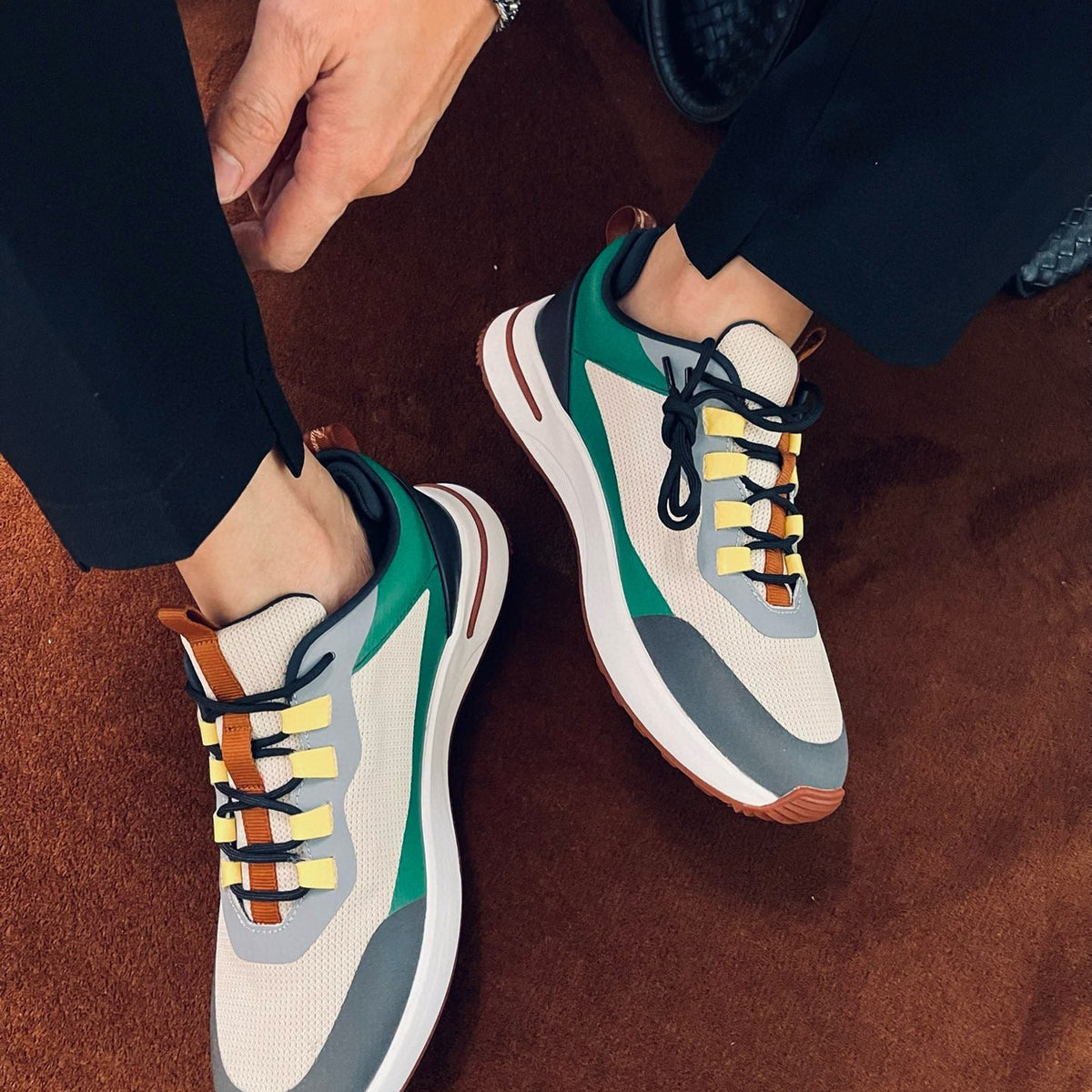 LORO P WEEKEND WALK TRAINERS
