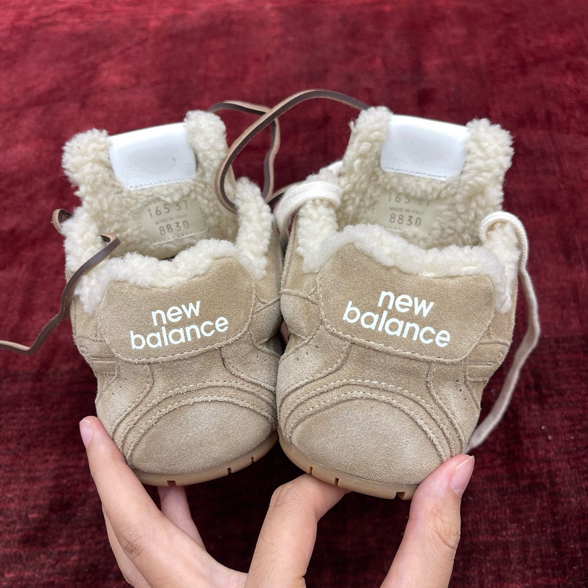 MIU M x NEW BALANCE TRAINERS
