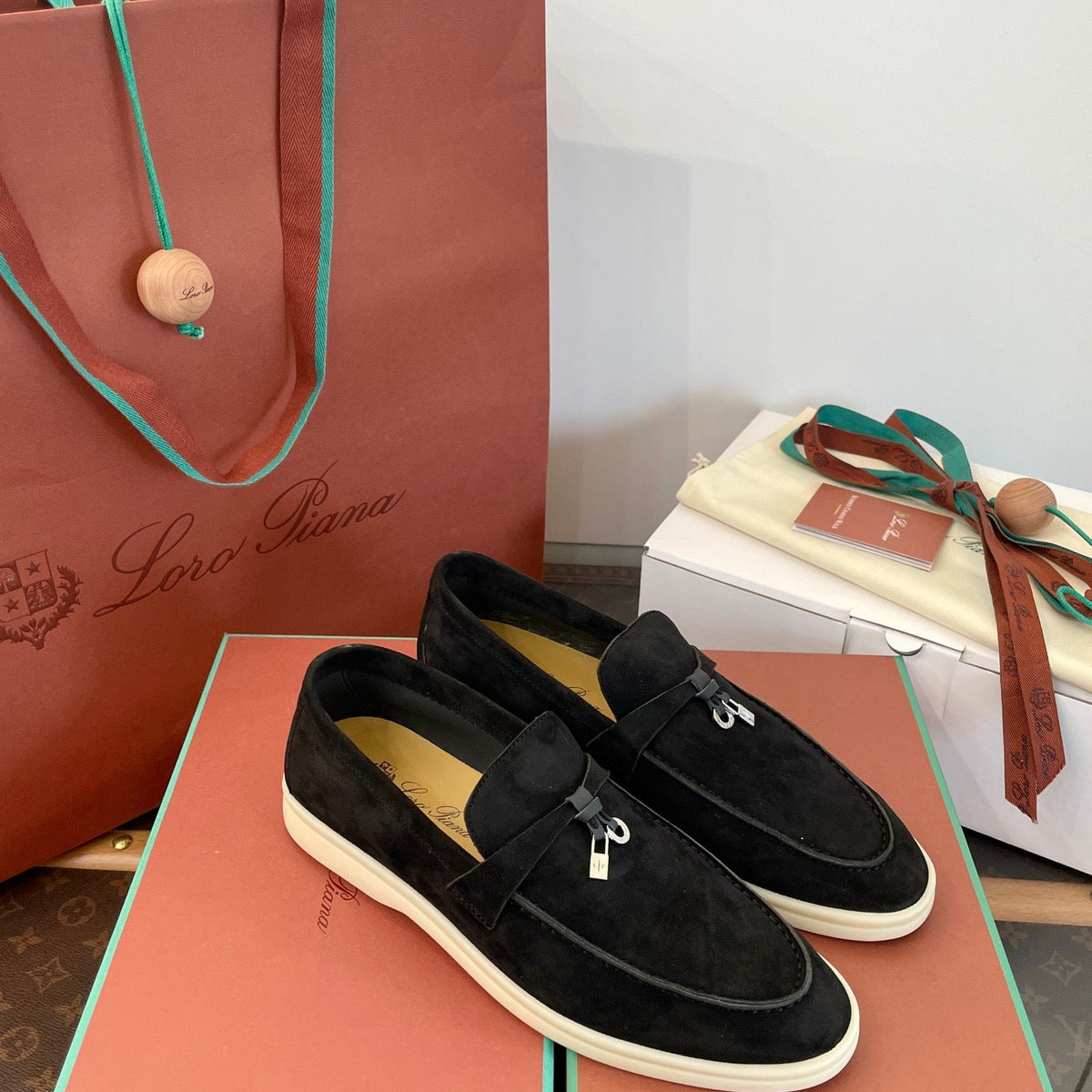 LORO P SUMMER CHARMS LOAFERS