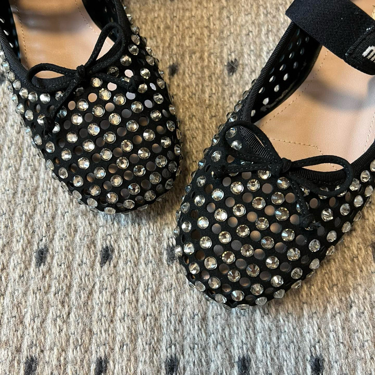 MIU M BALLET FLATS