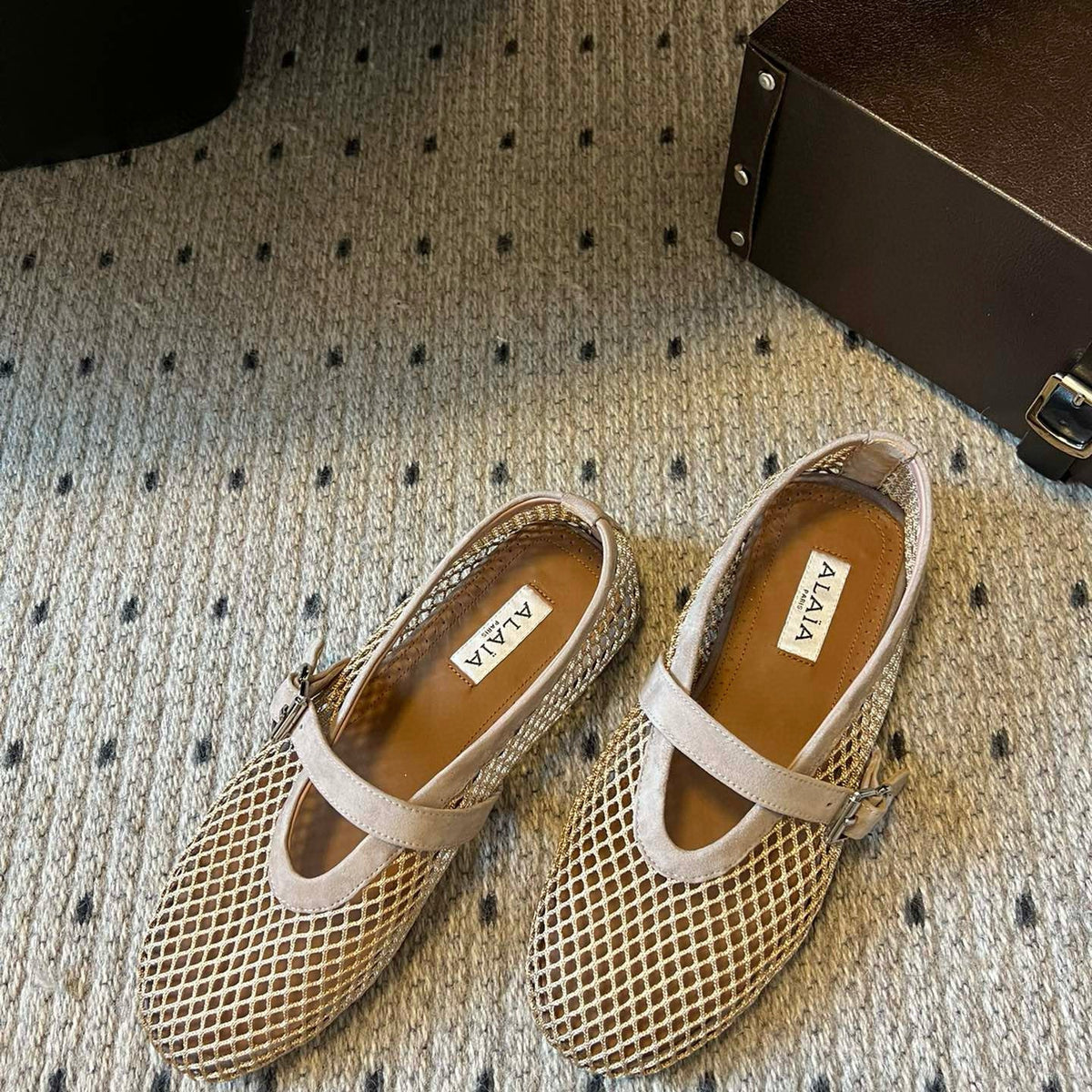 ALAIA BALLET FLATS