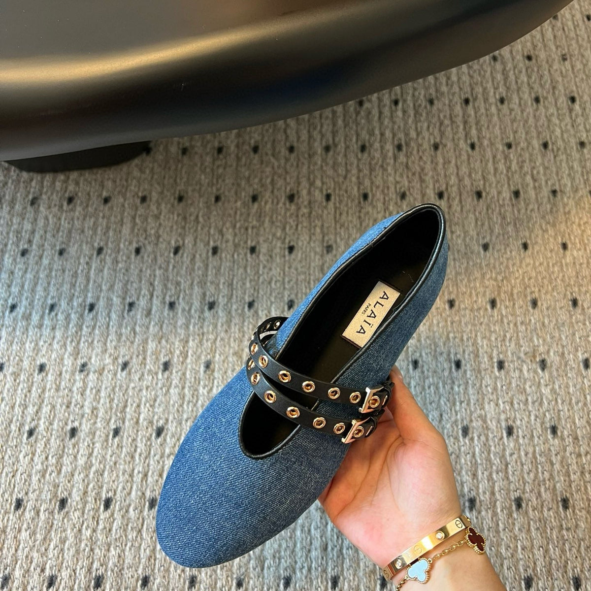 ALAIA BALLET FLATS