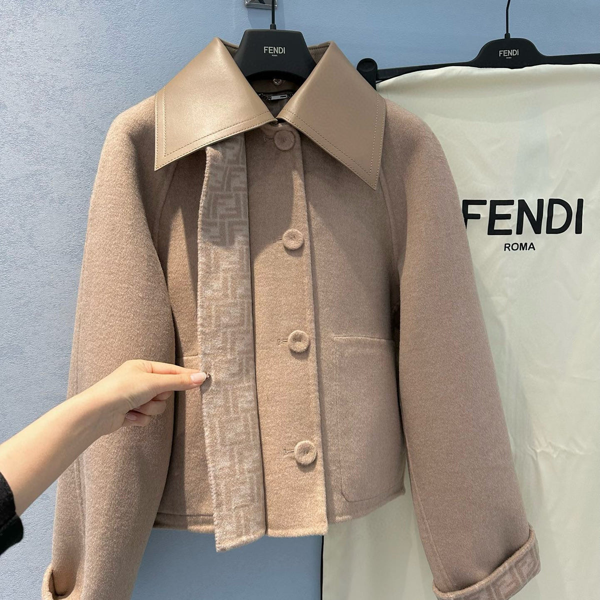 FEN DOUBLE SIDED COAT