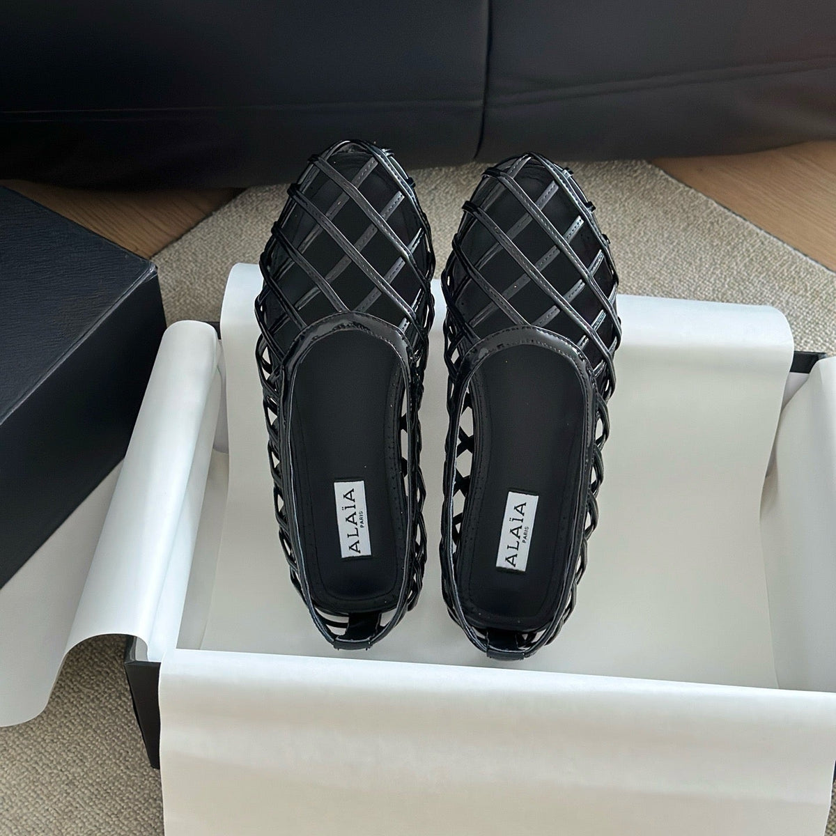 ALAIA BALLET FLATS